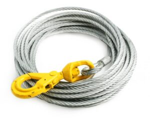 Wire Rope 19mm Full Swivel Self Locking Hook