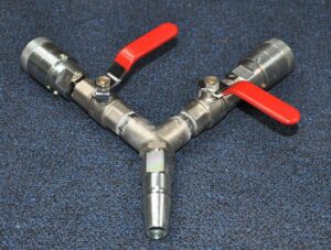 Y Piece C Type Air Fitting