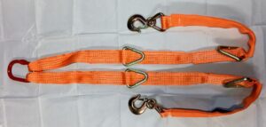 Winch V Brother Strap with two deltas x 2