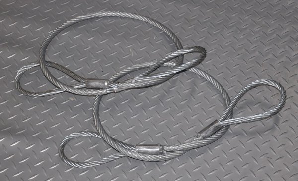 Axle Coated Wire Rope Sling x 2