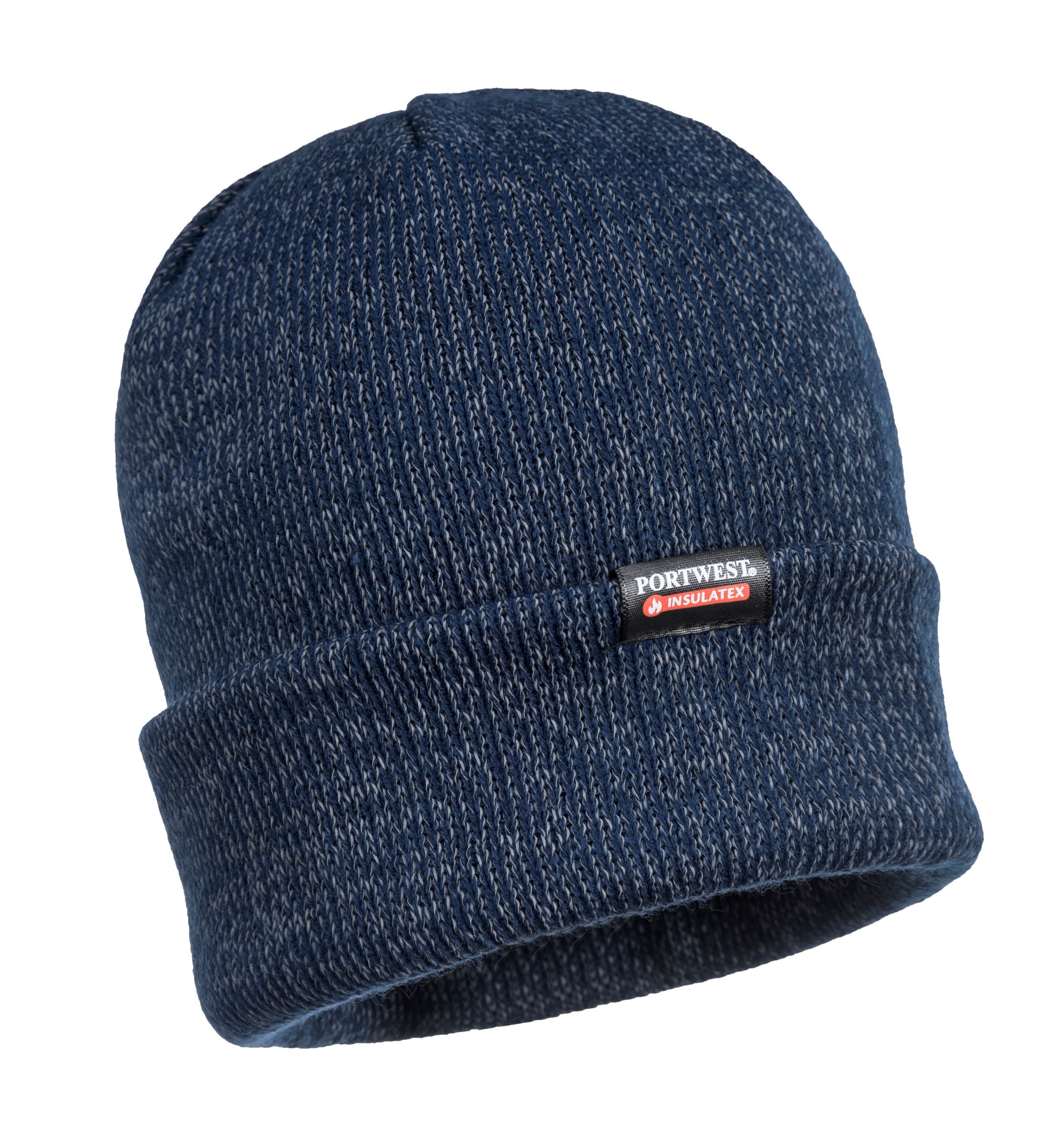b026-blu.jpeg Portwest B026 Reflective Beanie Hat