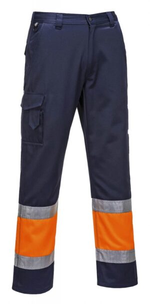 Portwest Hi Vis Two Tone Combat Trouser E049