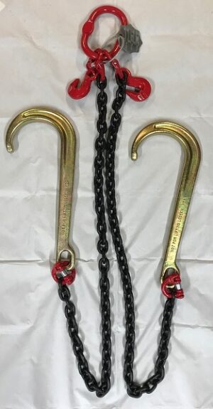 2 Leg J Hook Chain Sling 7mm