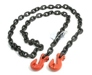 Chain Sling Single Leg 10mm Grab Hook Each End