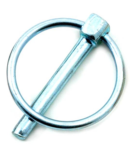 Linch Pin with Ring 3/16 x 1-3/8 Inch Pack of 10 