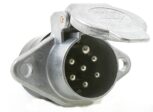 7 Pin Alloy Commercial Socket 24V Normal
