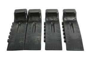 Black Wreckmaster Slippery Jims Set Of 4