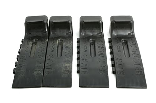 Black Wreckmaster Slippery Jims Set Of 4
