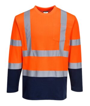 Portwest S280 Long Sleeved Cotton T-Shirt