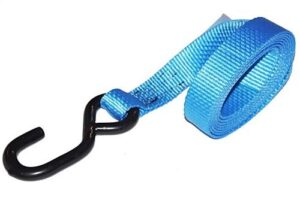 Strap with coated 'S' Hook 25mm