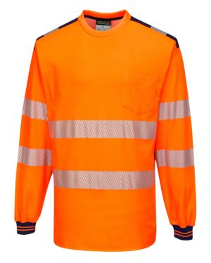 Portwest T185 PW3 Hi-Vis T Shirt L/S