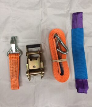 50mm x 4mt claw/catch hook assemblies short tail