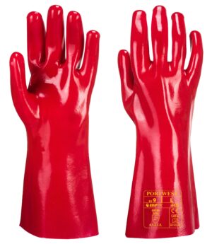 Portwest Red Gauntlet 35cm A435