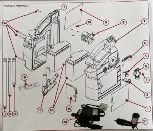 Parts for Powerstart PS800 and PS1224