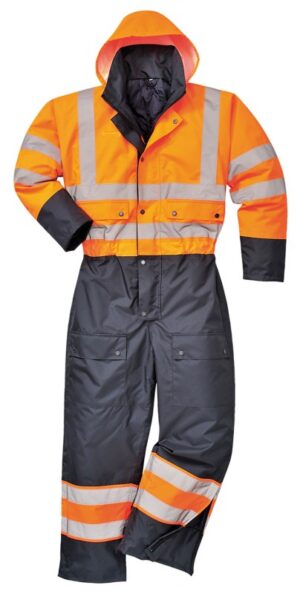 Portwest S485 Hi-Vis Winter Coverall 