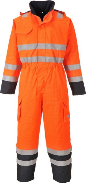Portwest Hi Vis BizFlame Rain Coverall S775