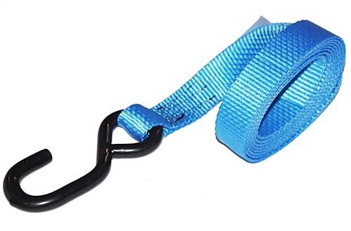 Strap with coated 'S' Hook 25mm