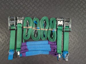 Heavy Duty Claw/Catch Strap Assembly Set of 4