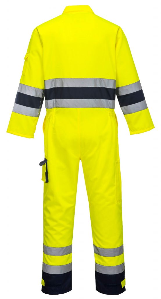40.0010-TX55-Yellow-Coverall-