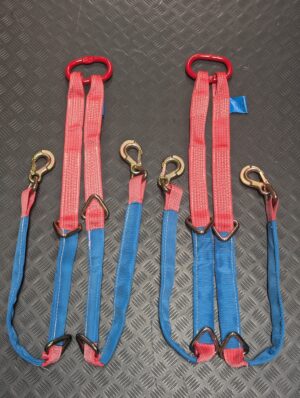 Winch V Brother Strap With Two Deltas x 2