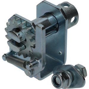 Strap winch bollard.