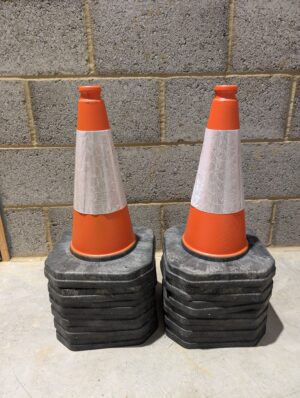 Traffic Road Cone Melba 46cm Set of 12