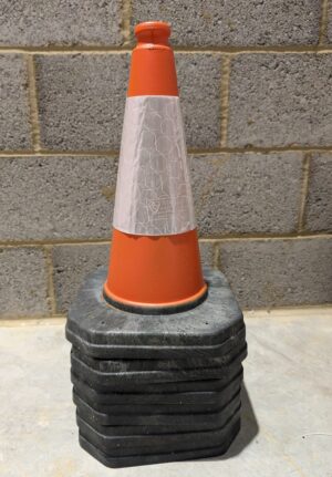 Traffic Road Cone Melba 46cm Set of 6