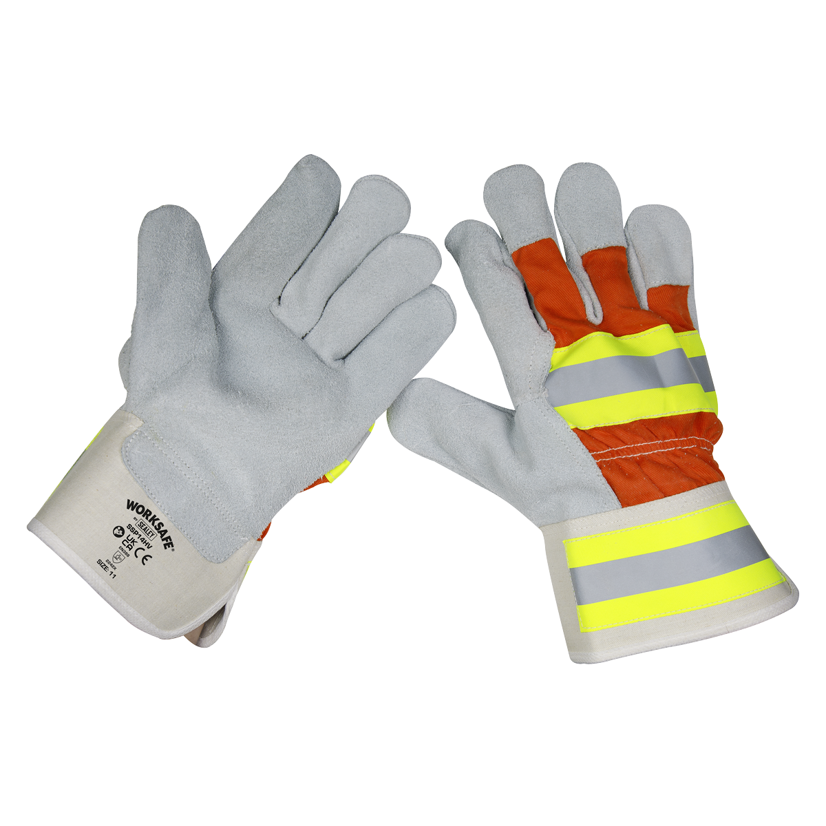 Sealey Reflective Rigger Gloves