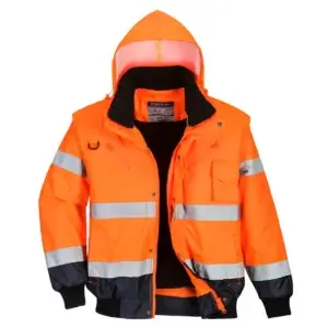 Portwest C465 Hi-Vis 3 in 1 Bomber Jacket