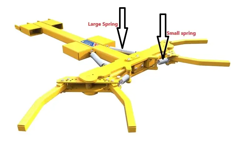 Forklift Car Mover Spare Front Spring Small
