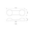 DB2 Series dogbone size