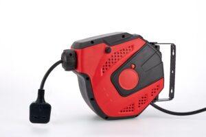 POWERHAND 15m Retractable Extension Cord Reel