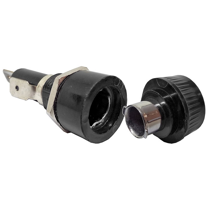 04.4006 0-591-50 fuseholders 32mm 1 Durite Panel Mounted 32mm Fuse Holder