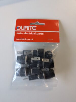 Durite Panel Mounted 32mm Fuse Holder
